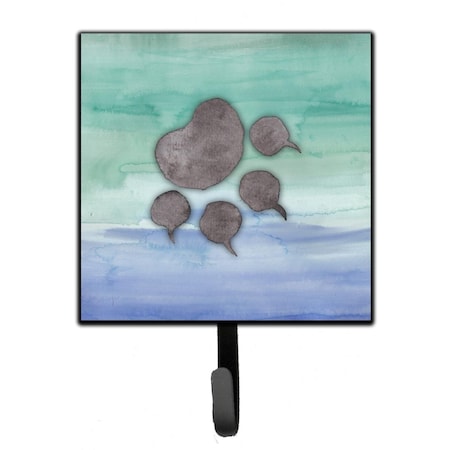 Carolines Treasures Cat Paw Watercolor Leash or Key Holder BB7356SH4